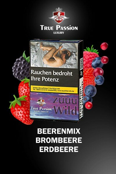 True Passion Tabak Zuuu Wild 20g - Single Pack